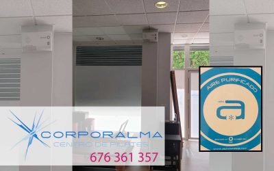 Pilates con aire purificado